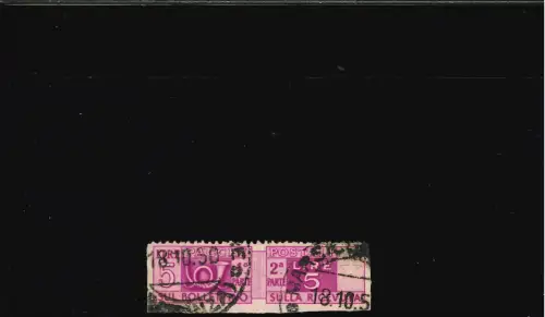 POSTPAKETE 5 L. NUR OBEN GEZÄHNT