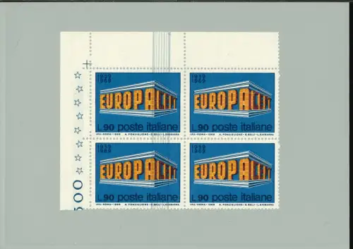 EUROPA 90 L VIERTELSTREIFENBÜNDEL VERT AUF EIN PAAR