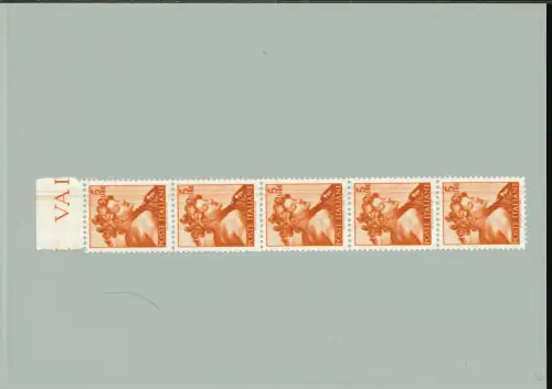 MICHELANGIOLESCA 5 L. VERTER STREIFEN. DI 5 MIT FARBSTREIFEN