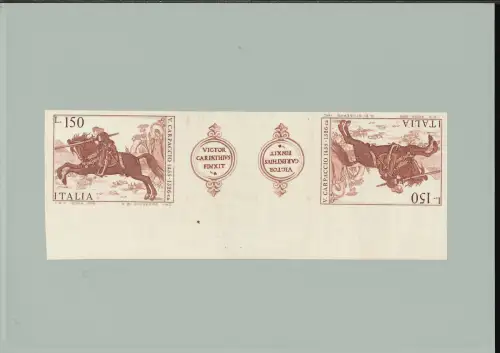 CARPACCIO 150 L. RITTER KÖPFE SCHNÄBEL UNGEZÄHNT