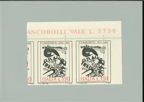 ARTE MARINETTI VERTIKAL VERSCHOBENE VERZAHNUNG PAAR