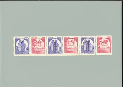 CASTELLI MACHINETTE 30+170 L. DREI PAAR STREIFEN MIT 30 L. OHNE BESCHRIFTUNG UNTEN