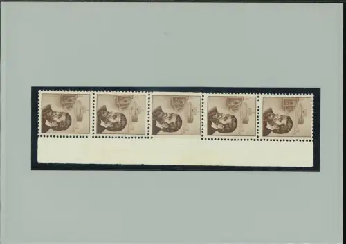 PRÜFZELLEN FÜR MASCHINEN 5ER STREIFEN DAVON EINE NICHT VERTIKAL GEZÄHNT CERT DIENA