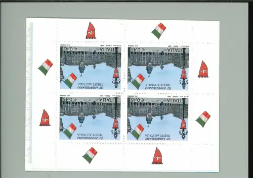 TRIEST INNENBLATT UMGEDREHT ANGEBRACHT