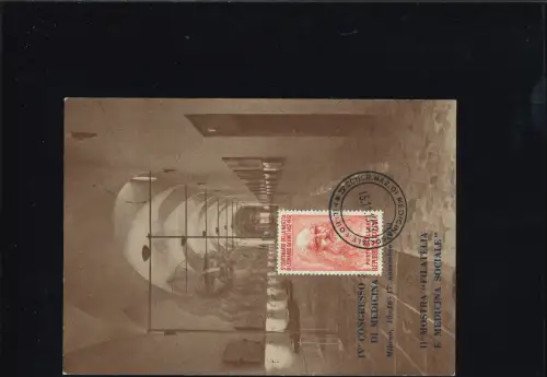 LEONARDO 13,3 X 12,9 BRIEFMARKE AUF POSTKARTE MAXIMUM DENT 13,3 X 12,9 WEISSES PAPIER