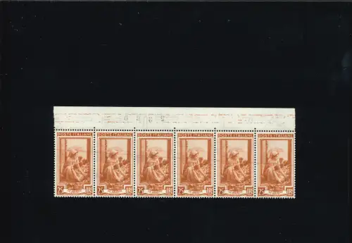 ARBEIT 25 L. SECHSSTREIFEN, FARBSTREIFEN