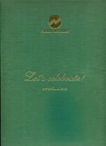 Sondermappe Fiera Milano signiert Fuksas