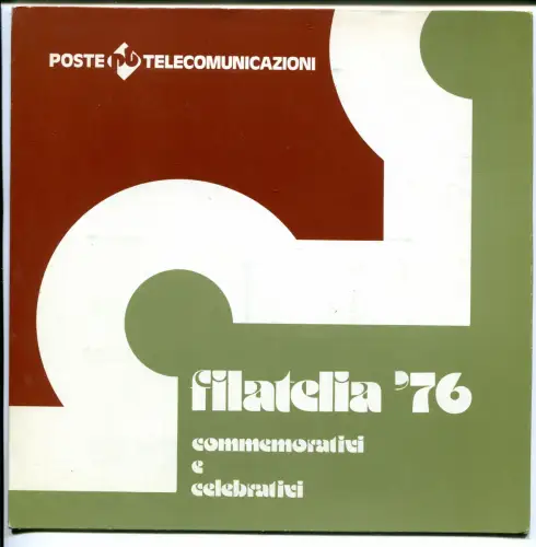 Vorläufer 1976 - Folder Gedenk- und Festmarken