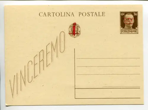Postkarte Sozialrepublik Cent. 30