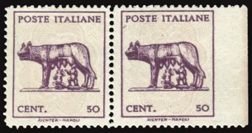 Ungezähnte filigrane Lupe rechts