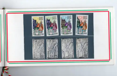 Vorläufermappe Heiliges Jahr 1983 - GESCHENK mit Silberserie