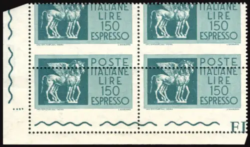 Espresso Lire 150 Cavallo Alato Sorte Verzahnung