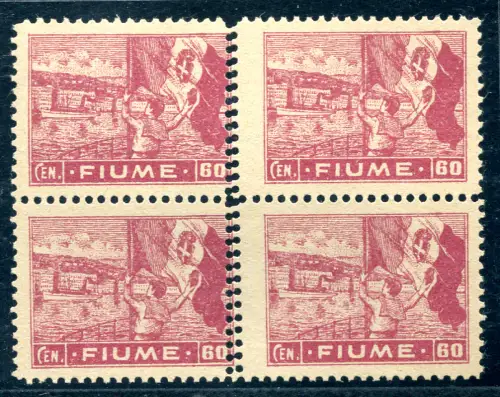 Fluss - Allegorie Cent. 60 Papier C Sorten