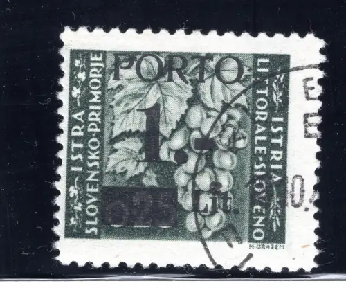 Istrien Slowenische Küste Steuermarken Nr. 1 gebraucht
