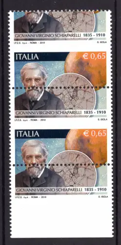 Schiaparelli unteres Drehmoment Sorte verschobene Verzahnung