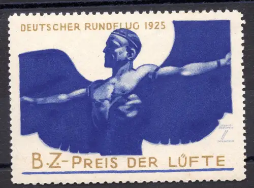 DEUTSCHER RUNDELUG 1925 b z Preis der LUFT