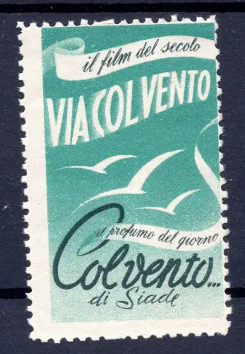 Erinnofilo aus dem Film VIA COL VENTO