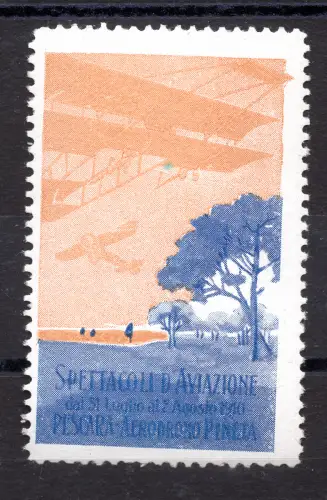 Erinnofilo Flugshows - Ancona 1910