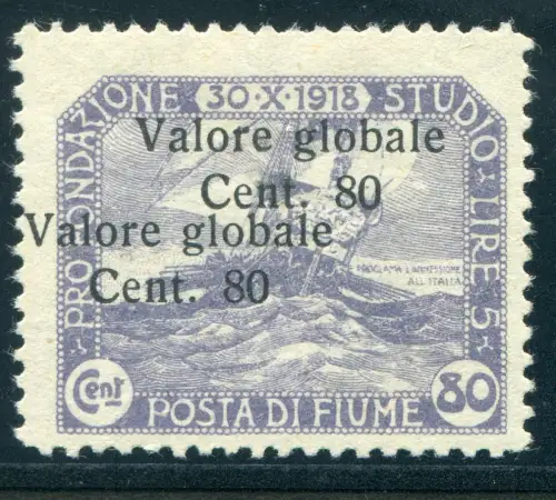 Fluss Globaler Wert Cent. 80 Doppeldruck - Vielfalt