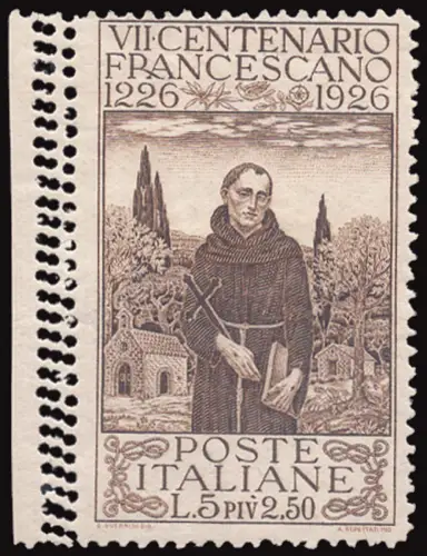 San Francesco Lire 5 Sorten Dreifachverzahnung vertikal
