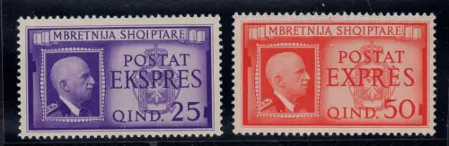 Albanien Occ. Italiana - Espressi n. 1/2 - MNH