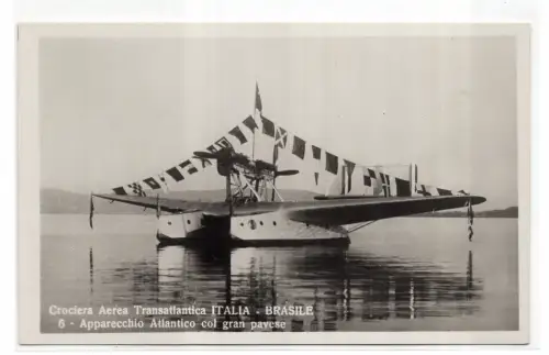 Transatlantische Flugkreuzfahrt S. 55 col gran pavese