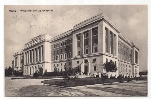 Luftfahrtministerium Postkarte gereist