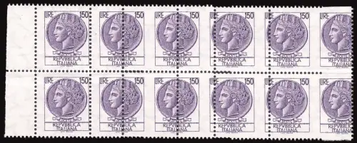 Syrakus Lire 150 Sortenblock