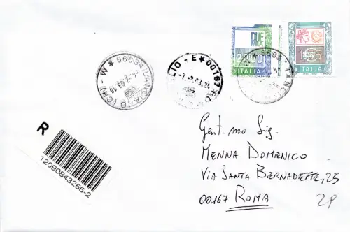 Hohe Werte Lire 2.000 Naturmarke Italien ohne Kopf