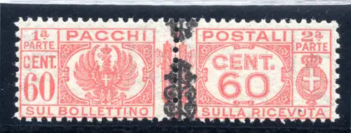 Postpakete Cent. 60 Fries Nr. 53bb Sorte