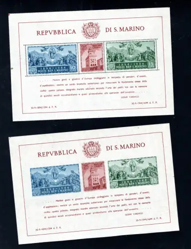 Regierungspalast - Serie aus Zetteln