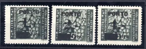 Istrien Slowenische Küste Steuermarken Hafen Tassello III