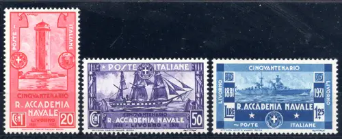Accademia Navale Livorno komplette Serie sehr gute Qualität