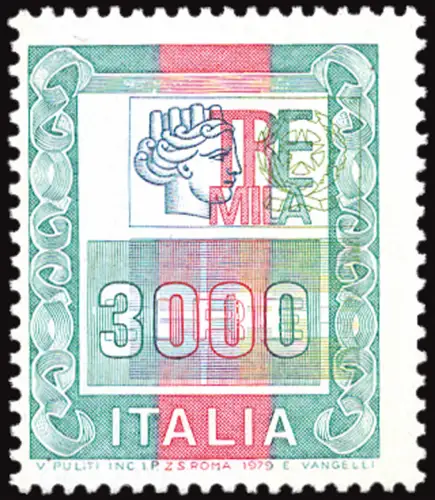 Hohe Lire Werte 3.000 Drucksorten aus der Mitte