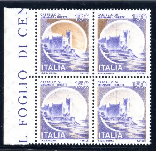 Castelli Lire 150 Sorten Vergänglicher Druck