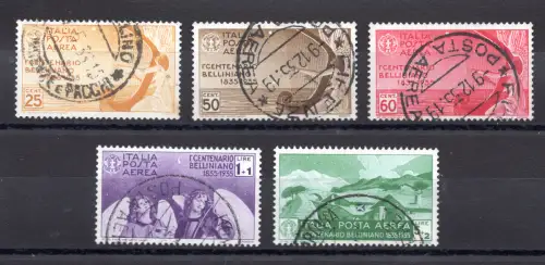 Bellini Posta Aerea Nr. 90/94 Serie gebraucht