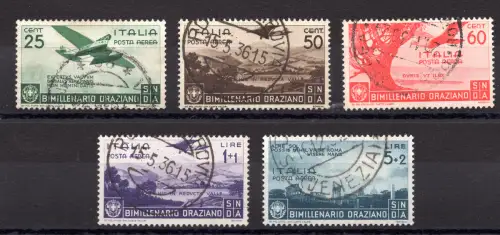 Orazio Posta Aerea Nr. 95/99 Serie gebraucht