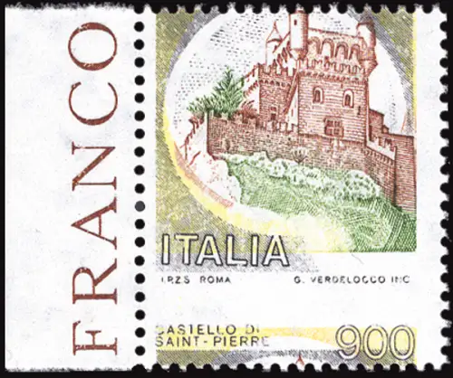 Castelli Lire 900 Sorte verschobene horizontale Verzahnung