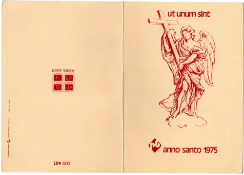 Vorläufer Folder 1975 - Anno Santo