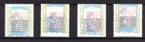 Hohe Werte Euro 2,17 4 verschiedene Sorten