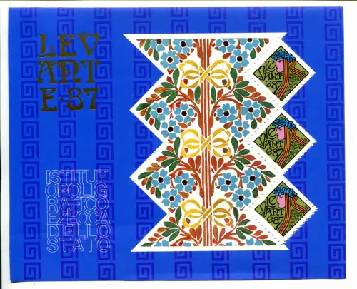 Erinnerungsbogen Levante 1987