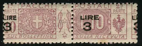 Postpakete Lire 3 von 10 Sorten verschobene Verzahnung