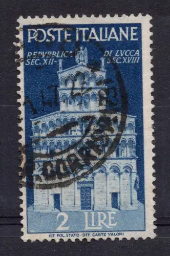 Advent der Republik 2 Lire Nr. 567 filigran DA