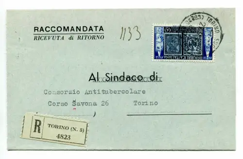 Modena und Parma Lire 60 isoliert auf kleiner Racc. aus Turin