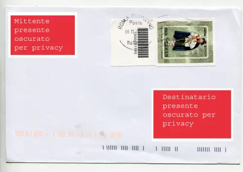 Europa 2014 Die Pfeife mit Barcode isoliert auf Umschlag