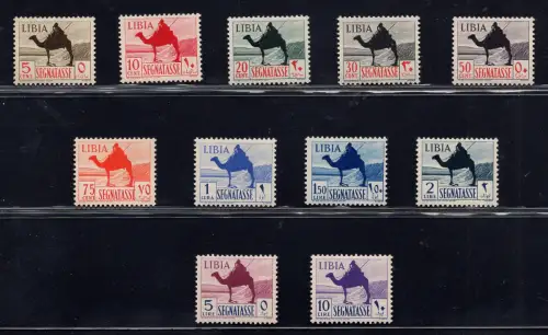 Libyen - Steuermarken Nr.25/35 Meharista - MNH