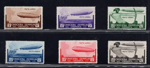 Kyrenaica - Zeppelin Cruise P.A. n. 12/17 - MNH