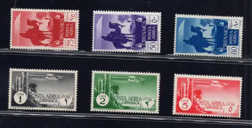 Kyrenaika - Afrikanische Subjekte P.A. n. 6/11 - MNH