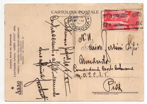 Aso Decennale Schmierstoff Air Cruise - Farbkarte