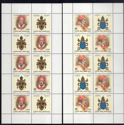 1999 Päpste und Heiliges Jahr - Blatt Nr. 36/43 - postfrisch